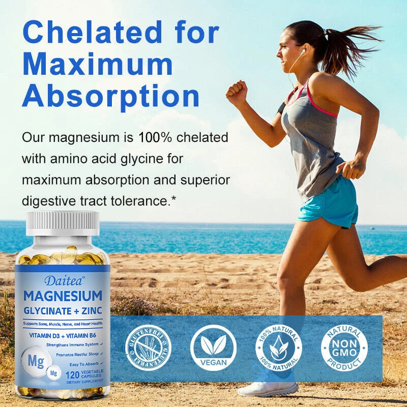 Magnesium and Zinc Capsules (Only Available in Canada)