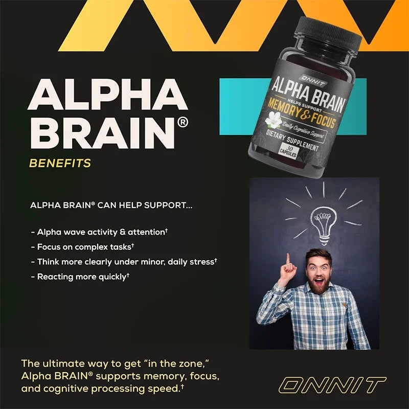 Alpha Brain (Only Available in Canada)