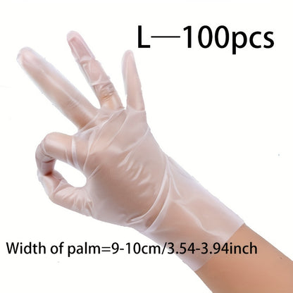 TPE Disposable Gloves - 100 pcs