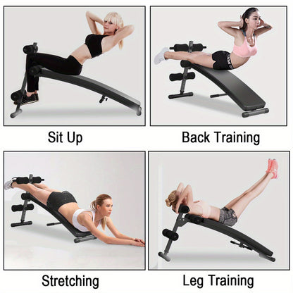 Maxmass Adjustable Arc-Shaped Sit Up Bench