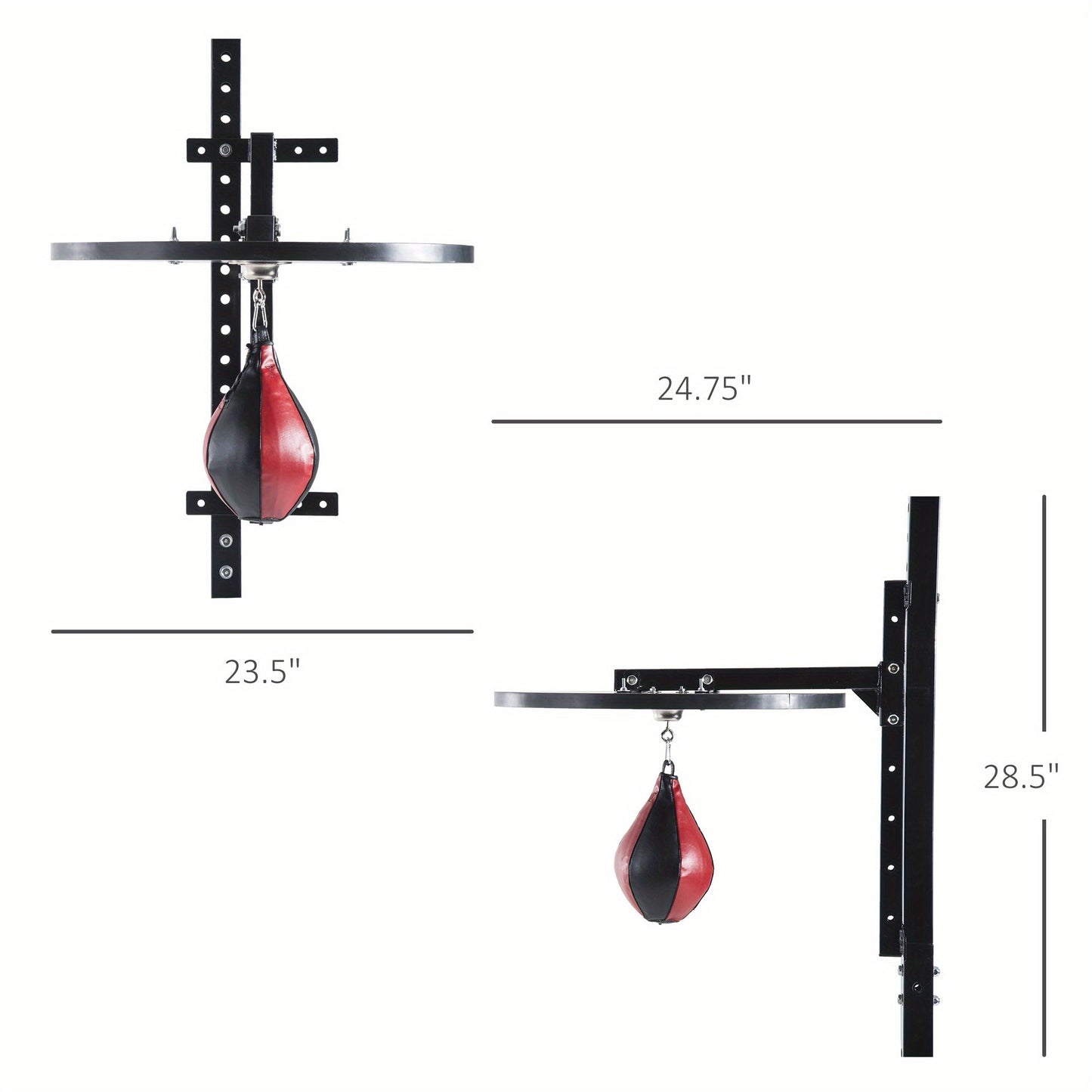 Soozier Wall Mounted Speed Bag Platform