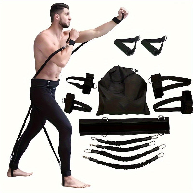 Heavy Duty Boxing Resistance Bands Set