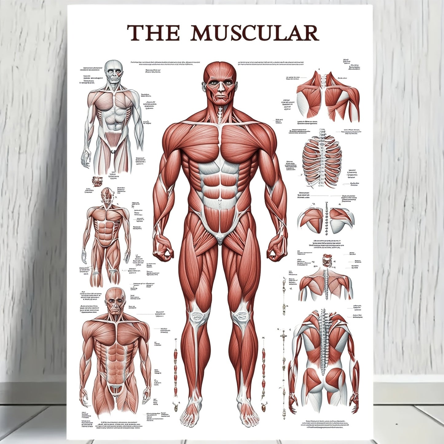 Human Muscular System Poster