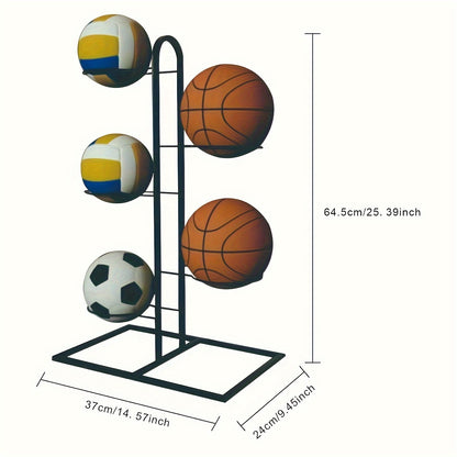 Premium Multi-Purpose Ball Storage Rack