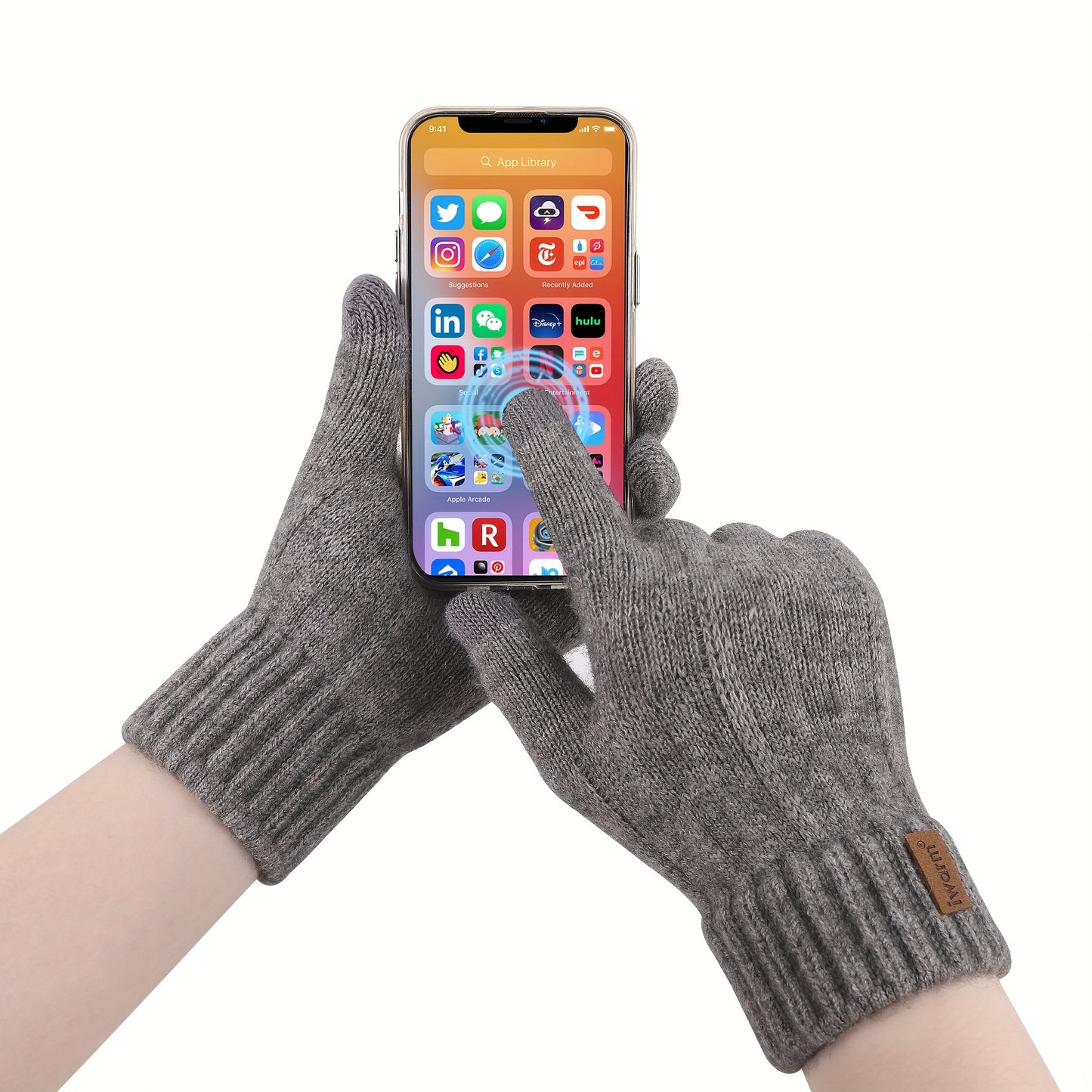 Unisex Alpaca Wool Gloves