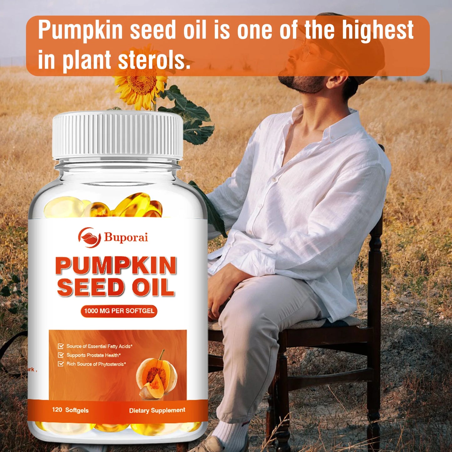 Pumpkin Seed Oil Capsules (Only Available in the United States)