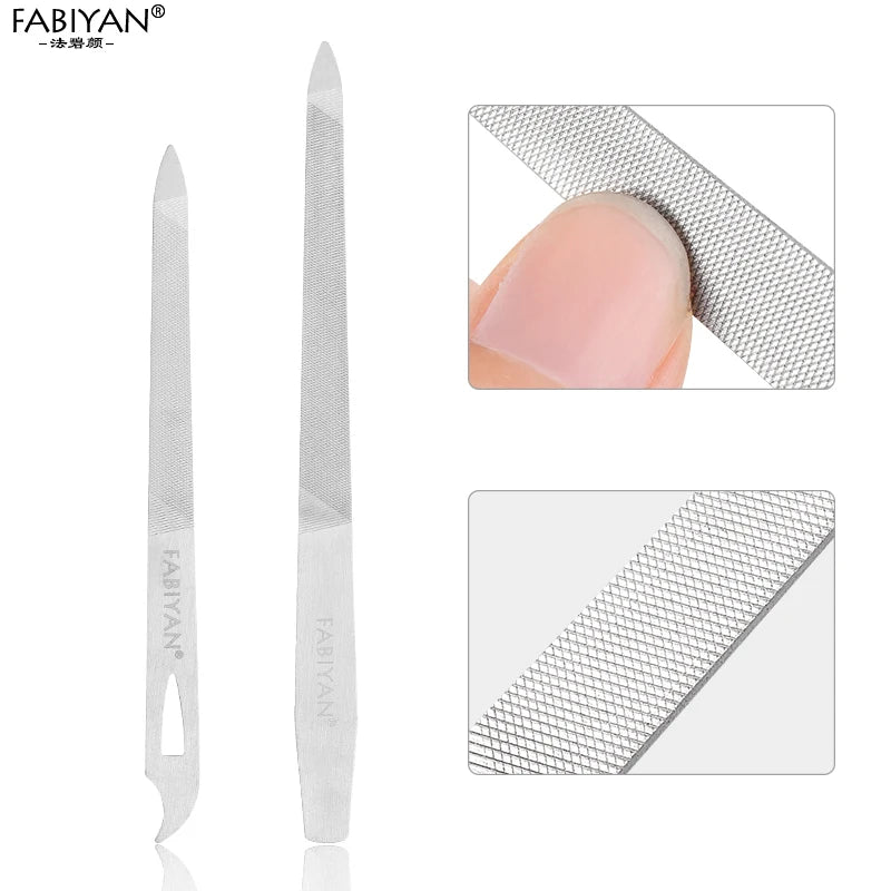 Nail File - Double Sided "Stainless Steel"