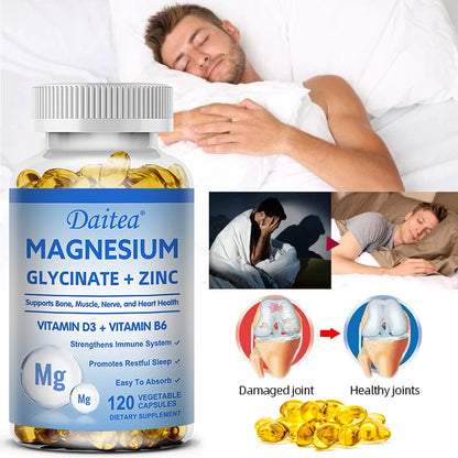 Magnesium and Zinc Capsules (Only Available in Canada)