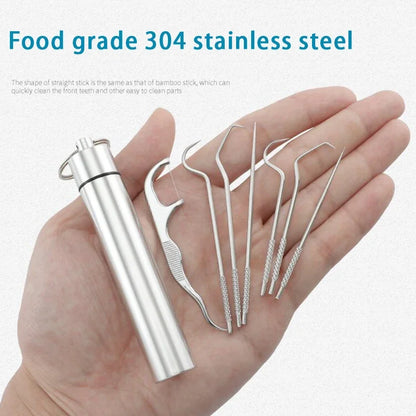 Toothpick Set "Stainless Steel"