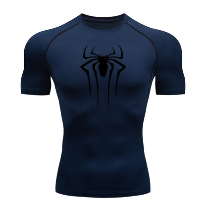 Men's Spider Compression T Shirt