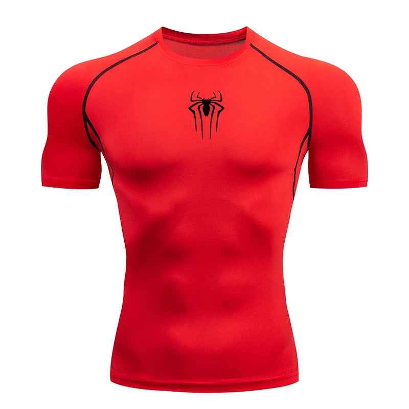 Men's Spider Compression T Shirt