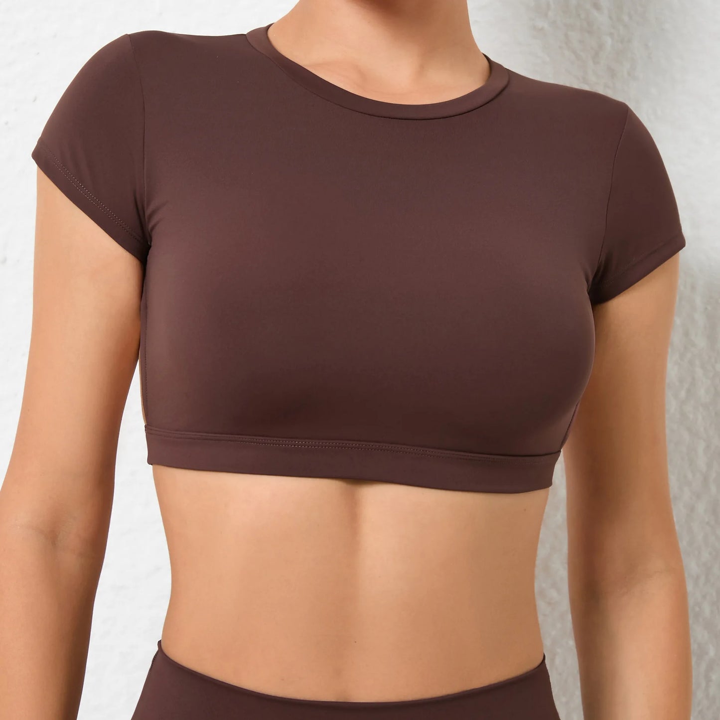 Women's Backless Crop Top