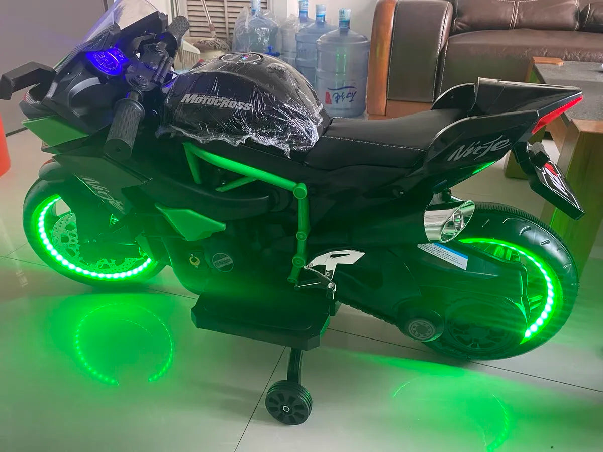 Children's Electric Motorcycle (LED Wheels)