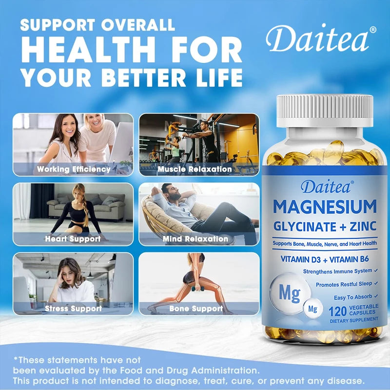 Magnesium and Zinc Capsules (Only Available in Canada)