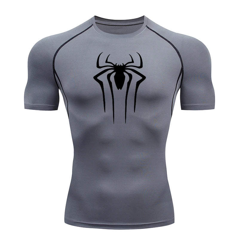 Men's Spider Compression T Shirt