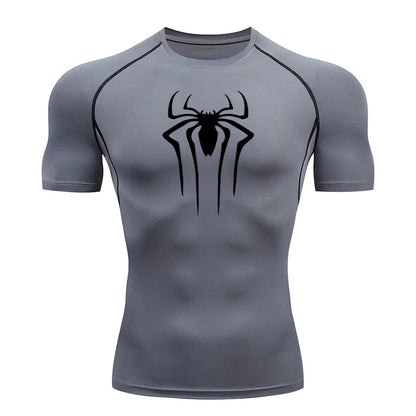 Men's Spider Compression T Shirt