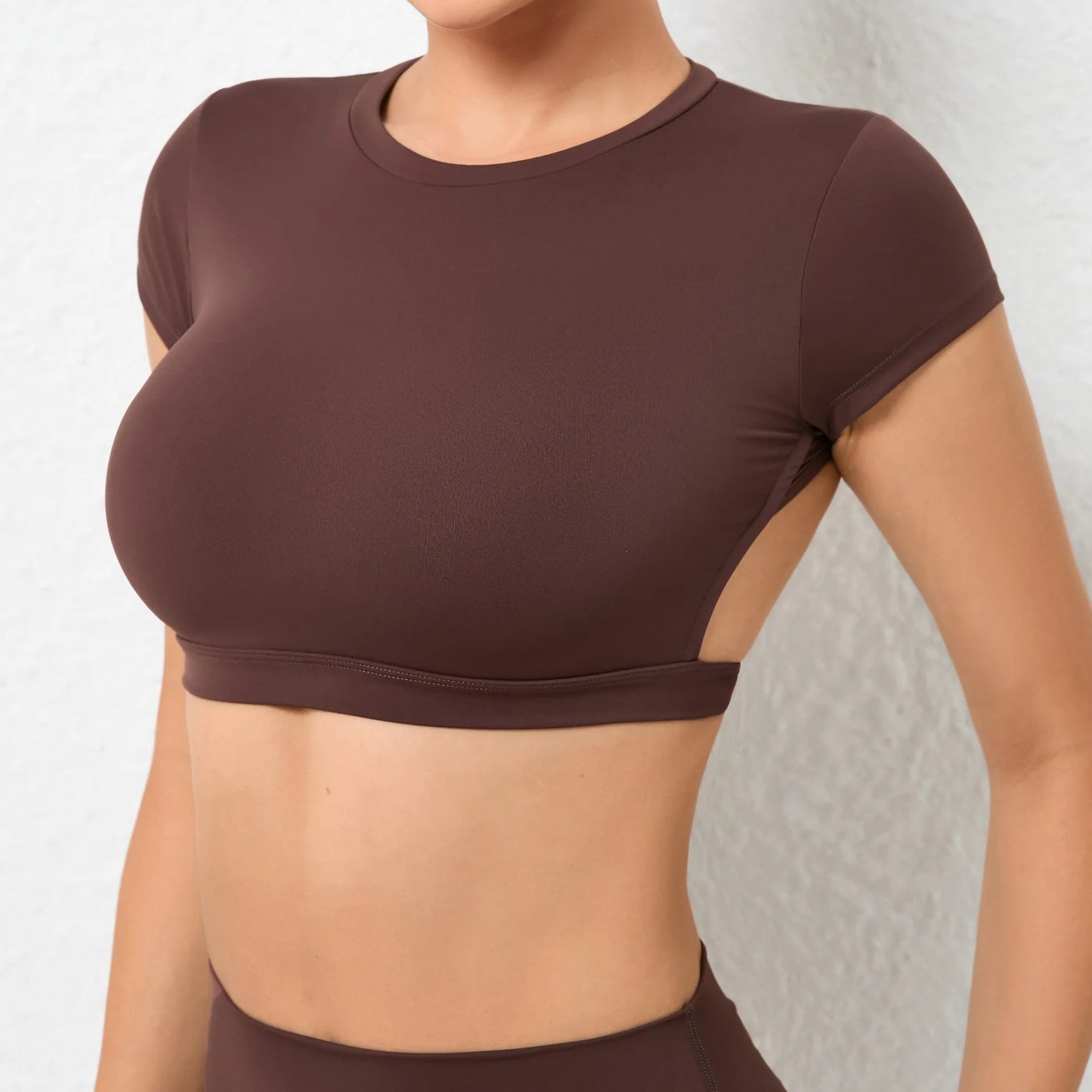 Women's Backless Crop Top