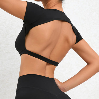 Women's Backless Crop Top