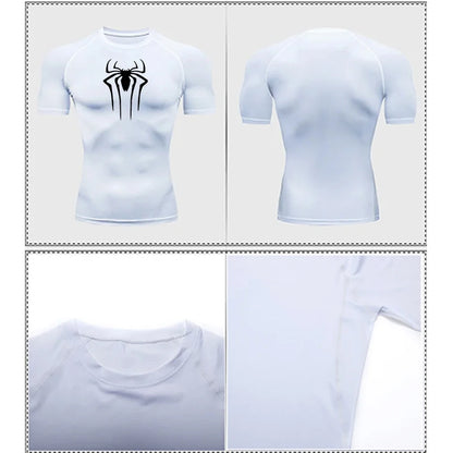 Men's Spider Compression T Shirt