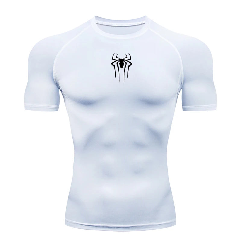 Men's Spider Compression T Shirt