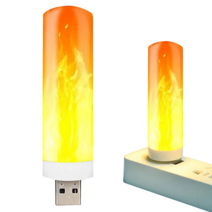 USB LED Flame Effect Light