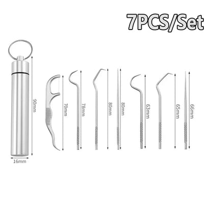 Toothpick Set "Stainless Steel"