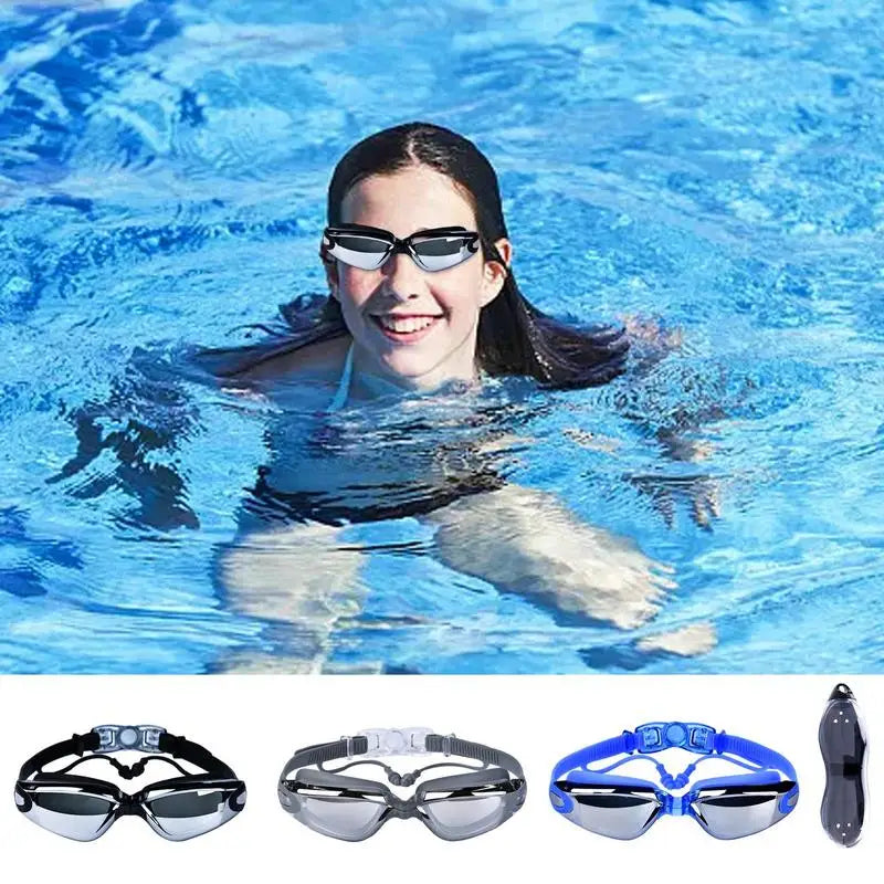 Swimming Goggles With Earplugs