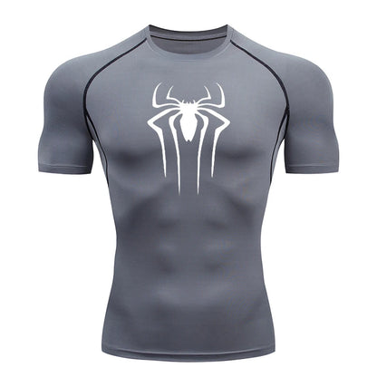 Men's Spider Compression T Shirt