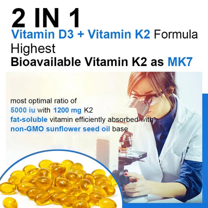 Vitamin D3 & K2