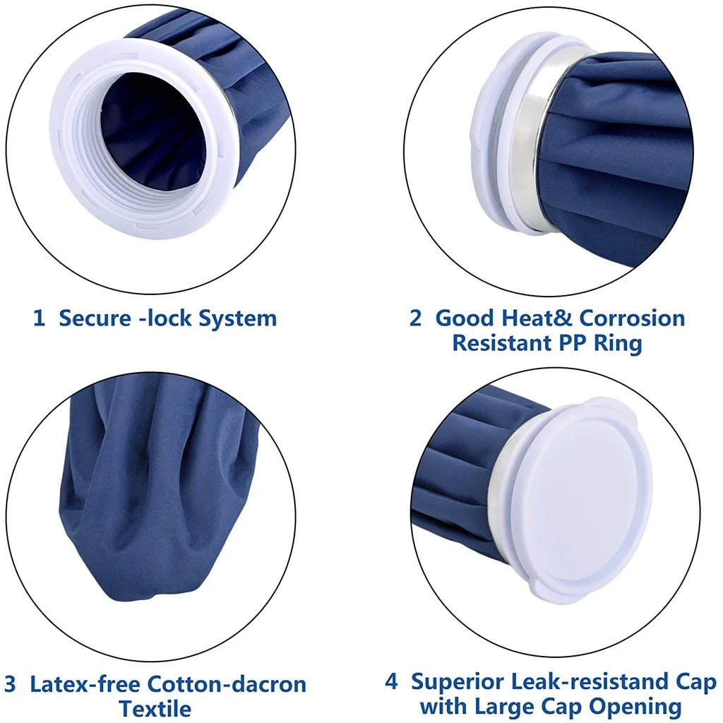 Professional Ice Bag Bandage with Reusable Ice Bag