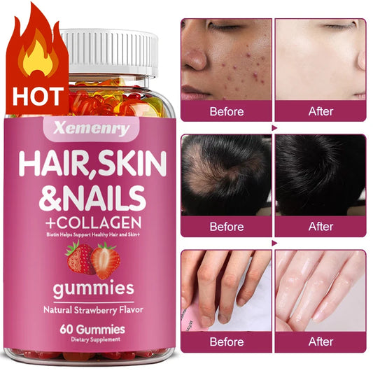 Hair, Skin & Nail Gummies