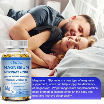 Magnesium and Zinc Capsules (Only Available in Canada)
