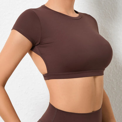 Women's Backless Crop Top