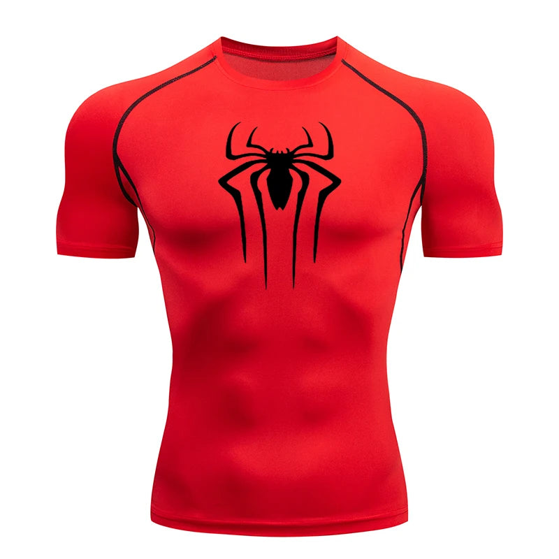 Men's Spider Compression T Shirt