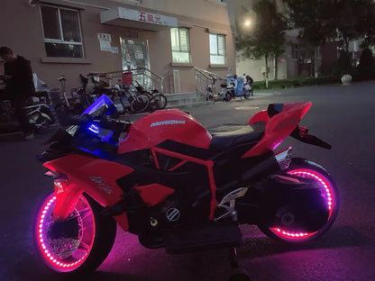 Children's Electric Motorcycle (LED Wheels)