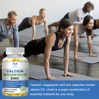 Calcium, Magnesium & Zinc Capsules