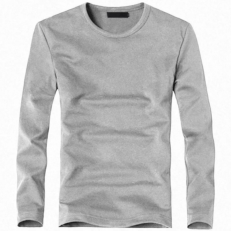 Men's V-Neck Long Sleeve T-Shirt