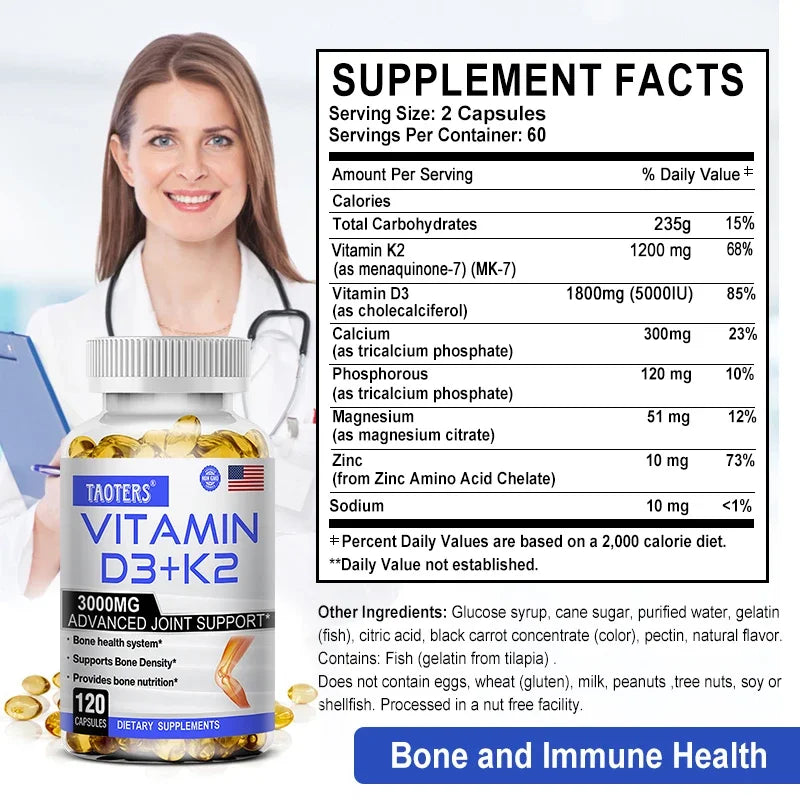 Vitamin D3 & K2