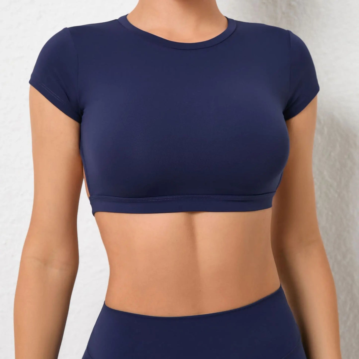 Women's Backless Crop Top