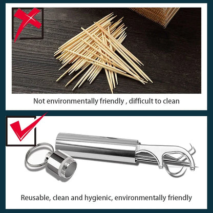 Toothpick Set "Stainless Steel"