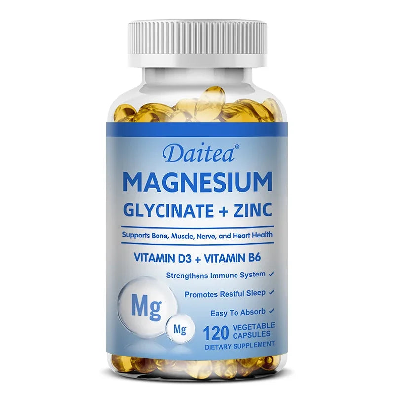 Magnesium and Zinc Capsules (Only Available in Canada)