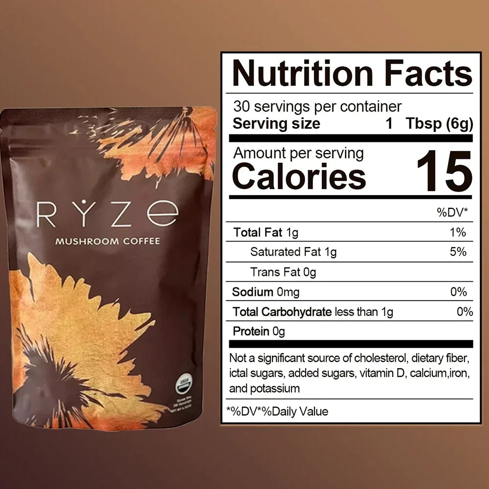 RYZE - Organic Mushroom Coffee (Only Available in the United States)