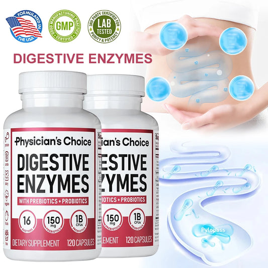 Digestive Enzymes -  Prebiotics & Probiotics