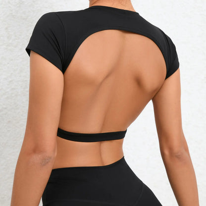 Women's Backless Crop Top