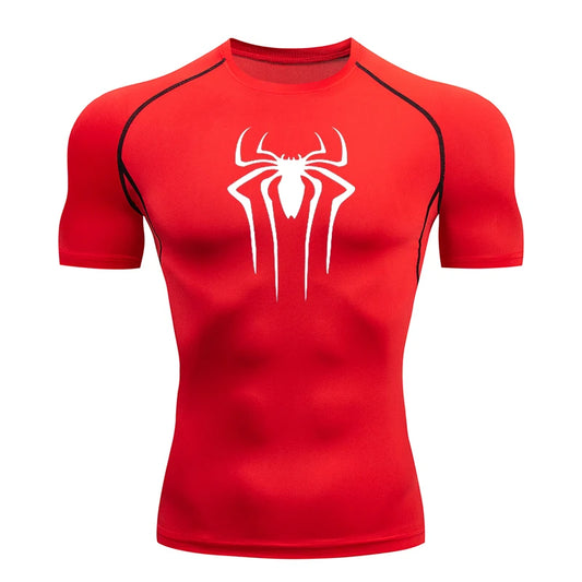 Men's Spider Compression T Shirt