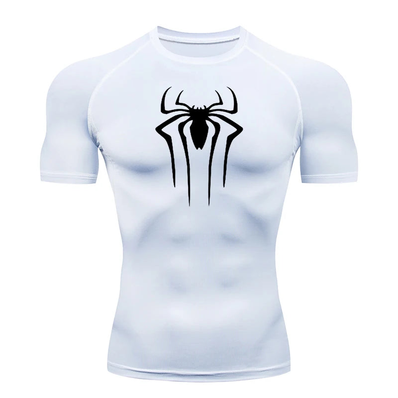 Men's Spider Compression T Shirt