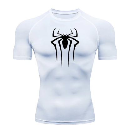 Men's Spider Compression T Shirt