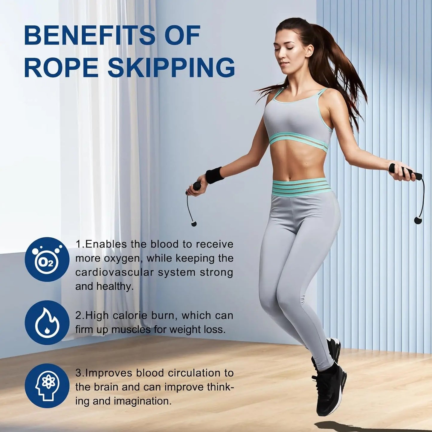 Heavy Cordless Skipping Rope