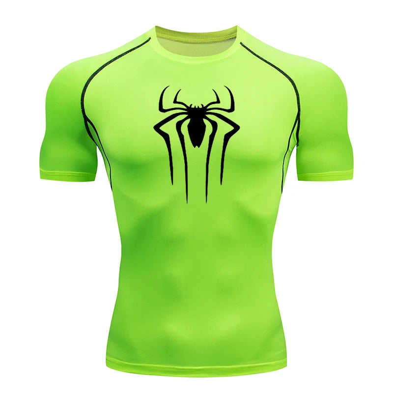 Men's Spider Compression T Shirt