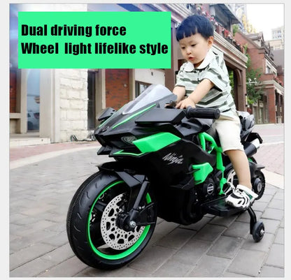 Children's Electric Motorcycle (LED Wheels)